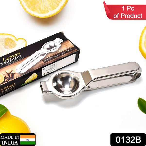 ﻿0132B Stainless Steel Lemon Squeezer DeoDap