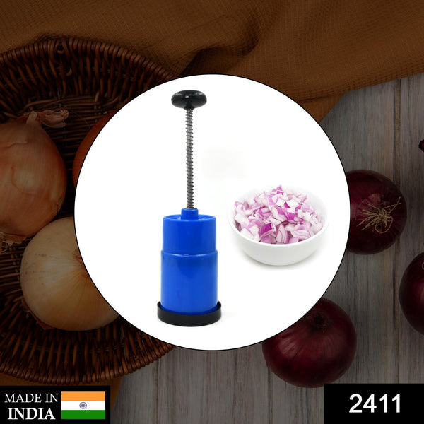 2411 Onion Vegetable Hand Press Cutting Chopper DeoDap