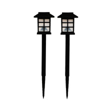 6625 Solar Garden Lights LED Outdoor Stake Spotlight Fixture for Garden Light (Pack of 2pc ) DeoDap