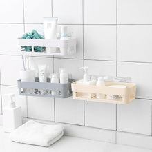 4029 ABS Plastic Shower Corner Caddy Basket Shelf Rack with Wall Mounted Suction Cup for Bathroom Kitchen DeoDap