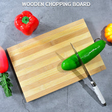 2193 Natural Wood Chopping Cutting Board for Kitchen Vegetables, Fruits & Cheese, BPA Free. DeoDap