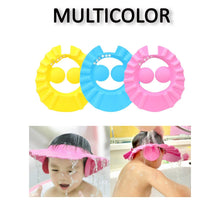 0378A Adjustable Safe Soft Bathing Baby Shower Cap DeoDap