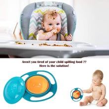 0617B Rotating Baby Bowl used for serving food to kids and toddlers etc. DeoDap