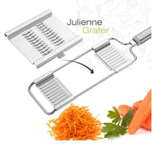 2598 Multipurpose 3 in1 Stainless Steel Grater and Slicer DeoDap