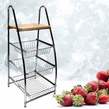 7669 Tkolley Steal High Quality Rack 3 Tier For Kitchen Use DeoDap