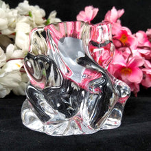 1195 Crystal Glass Ganesha Idol for Home, Office and Car Dashboard DeoDap