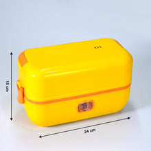 2963 1Layer Electric Lunch Box for Office, Portable Lunch Warmer with Removable 2 Stainless Steel Container. DeoDap