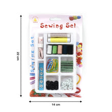 6051 62 Pc Sewing Set used for sewing of clothes and fabrics including all home purposes. DeoDap