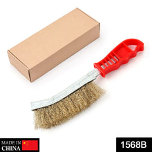 1568B Stainless steel wire hand brush metal cleaner rust paint removing tool DeoDap