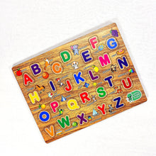 3495 Wooden Capital Alphabets Letters Learning Educational Puzzle Toy for Kids. Amd-Deodap