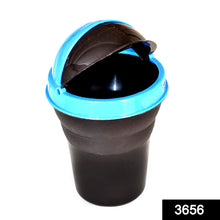 3656 Plastic Car Mini Dustbin/Trash Bin Dust Case Best for Traveling (Multicolour) DeoDap