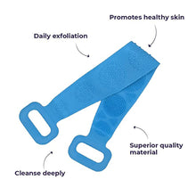 6637 Silicone Body Back Scrubber, Double Side Bathing Brush for Skin Deep Cleaning Massage. DeoDap