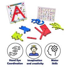 3497 Alpha Numeric Puzzle Construction Puzzle Toys For Kids 3+ Years For Teaching Letters, Numbers Amd-Deodap