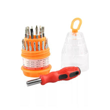 9110 (SET OF 4PC) SCREWDRIVER SET, STEEL 31 IN 1 WITH 30 SCREWDRIVER BITS, PROFESSIONAL MAGNETIC DRIVER SET DeoDap