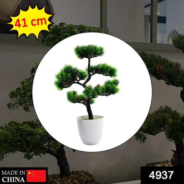 4937 Artificial Potted Plant with Round Pot DeoDap