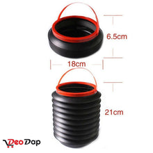 0237 -4L Foldable Car Trash Can Storage Organiser DeoDap