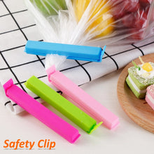 7028 Multipurpose Food Snack Plastic Bag Clip Sealer (Multicolor) -18pc DeoDap