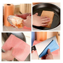 1601 Non Wooven Fabric Disposable Handy Wipe Cleaning Cloth Roll (1Pc) DeoDap