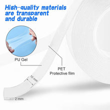 1679 3 Meter Double Sided Adhesive Silicon Grip Gel Tape DeoDap