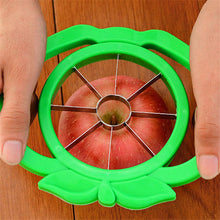 2457 Plastic Apple Cutter Slicer with 8 Blades and Handle DeoDap