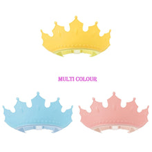 6440 Crown Baby Shower Cap Adjustable Crown Baby Child Protection, Eye Protection, Ear Protection, Adjustable Swim Cap, Waterproof and Adjustable for Kids and Babies DeoDap