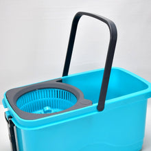 4028 Quick Spin Mop Plastic spin, Bucket Floor Cleaning, Easy Wheels & Big Bucket, Floor Cleaning Mop with Bucket DeoDap