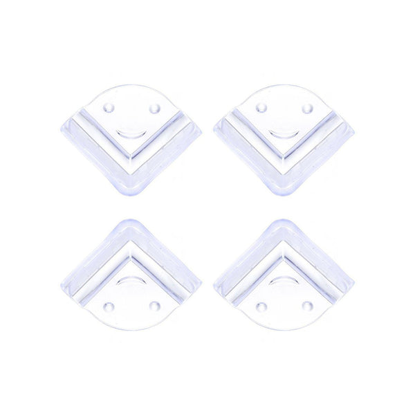 1696 Table Corners Edge Protector Guards for Baby Child Safety (Pack of 4Pc) DeoDap