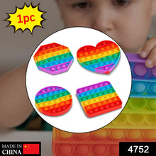 4752 Random Shape Rainbow Colored Fidget (1Pc Only) DeoDap