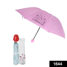 1644 Rose umbrella Lightweight Waterproof UV Protection Mini Folding Creative Rose Flower Case DeoDap