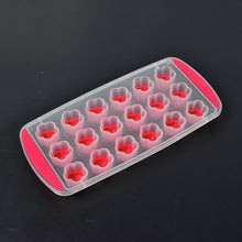 7165 Ice Mould Flower Shape 18 Cavity Mould ice Tray Sphere ice Flower Mould Small ice Flower Tray Mini ice Cube Tray DeoDap